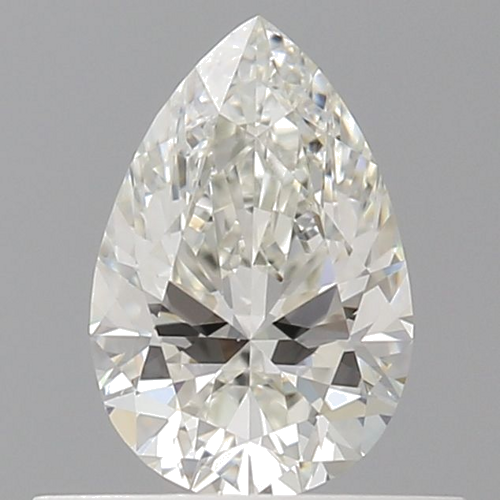 0.51 carat I-VVS1 Natūralus Pear Deimantas (1)
