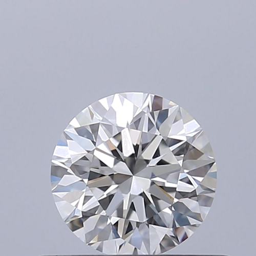 0.5 carat F-VVS2 Excellent cut Natūralus Round Deimantas (1)