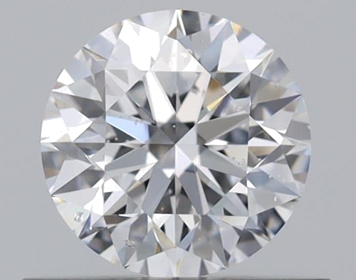 0.51 carat D-SI1 Excellent cut Natūralus Round Deimantas (1)