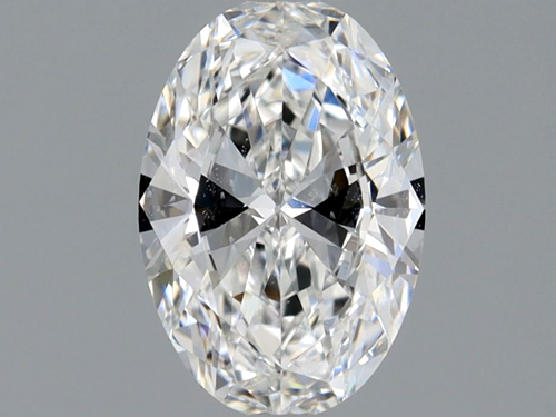 0.5 carat E-SI1 Natūralus Oval Deimantas (1)