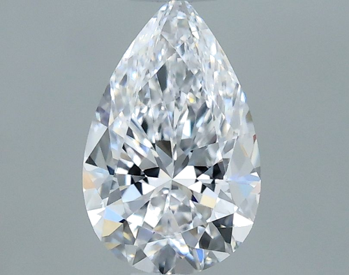 0.4 carat D-IF Natūralus Pear Deimantas (1)