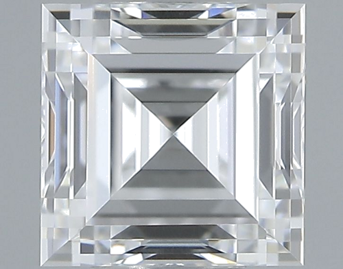 0.53 carat D-VVS2 Natūralus Square Radiant Deimantas (1)
