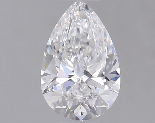 0.59 carat D-VS1 Natūralus Pear Deimantas (1)