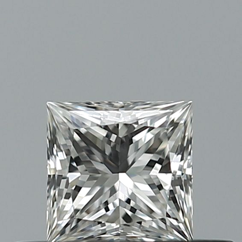 0.35 carat F-VVS1 Natūralus Princess Deimantas (1)