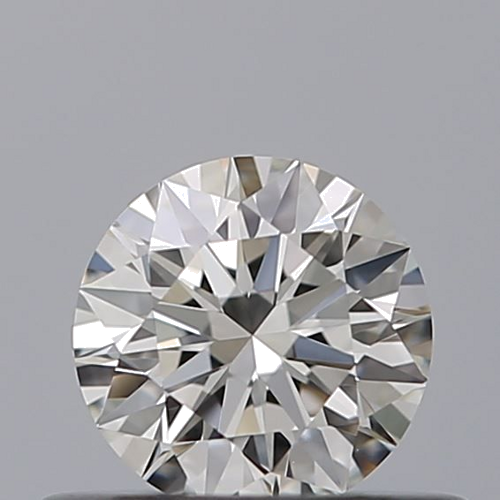 0.37 carat F-VVS1 Excellent cut Natūralus Round Deimantas (1)