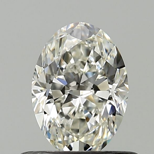 0.5 carat H-VVS1 Natūralus Oval Deimantas (1)