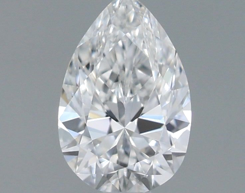 0.32 carat E-VVS2 Natūralus Pear Deimantas (1)