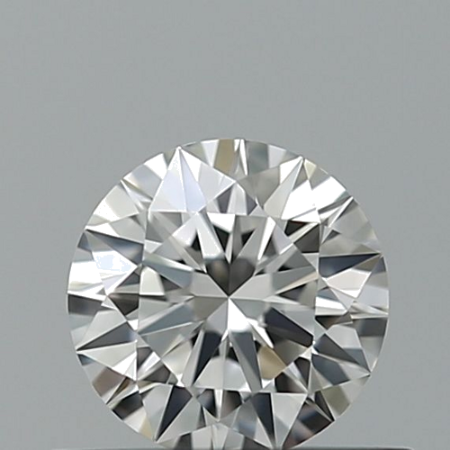 0.37 carat F-VVS1 Excellent cut Natūralus Round Deimantas (1)