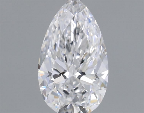 0.4 carat D-VVS1 Natūralus Pear Deimantas (1)