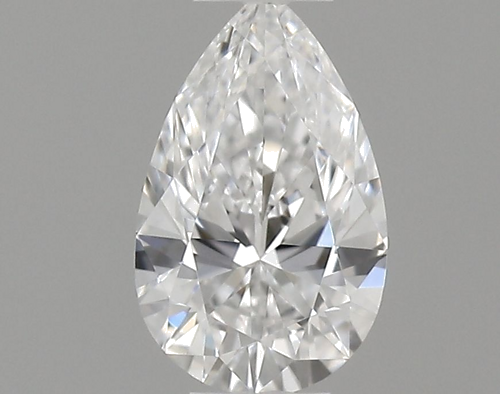0.23 carat D-VVS2 Natūralus Pear Deimantas (1)