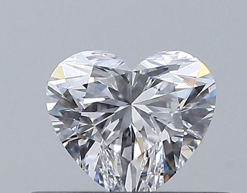 0.32 carat D-VVS2 Natūralus Heart Deimantas (1)