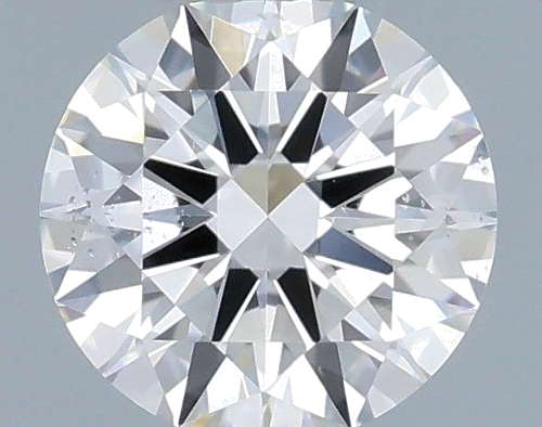 0.32 carat F-SI1 Excellent cut Natūralus Round Deimantas (1)