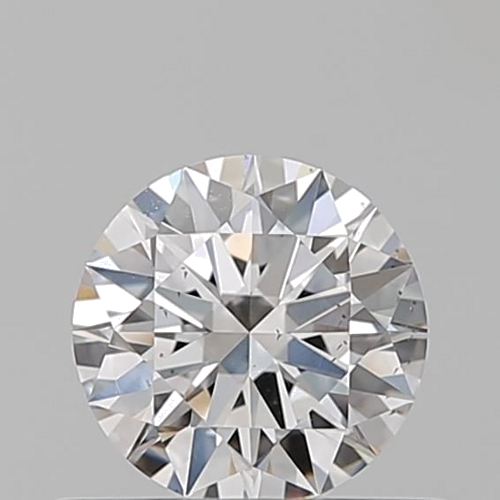 0.5 carat F-SI1 Excellent cut Natūralus Round Deimantas (1)