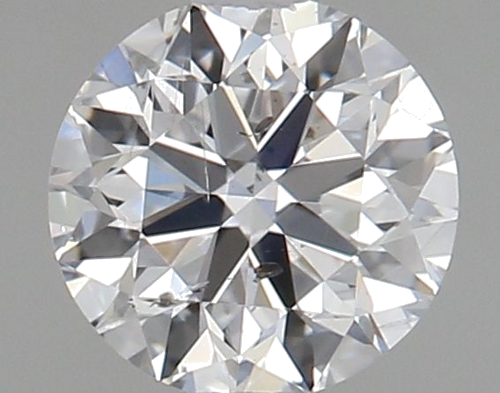 0.41 carat D-SI2 Very Good cut Natūralus Round Deimantas (1)