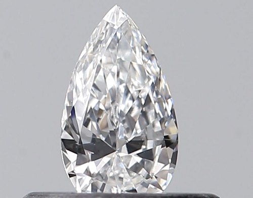 0.23 carat D-VS1 Natūralus Pear Deimantas (1)