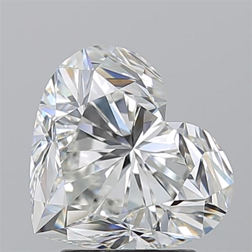 3.03 carat H-VS1 Natūralus Heart Deimantas (1)
