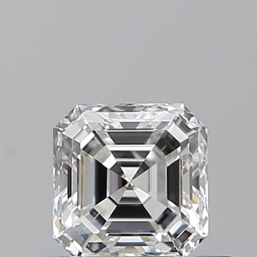 0.5 carat E-SI1 Natūralus Asscher Deimantas (1)