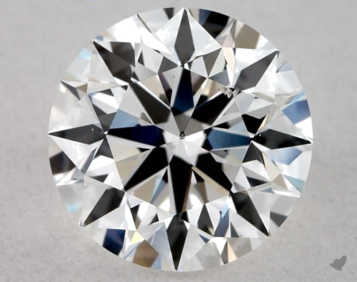 1.5 carat F-SI1 Very Good cut Natūralus Round Deimantas (1)