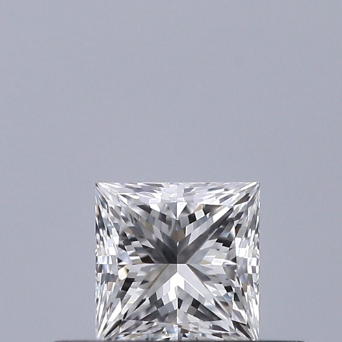 0.3 carat D-VVS1 Natūralus Princess Deimantas (1)
