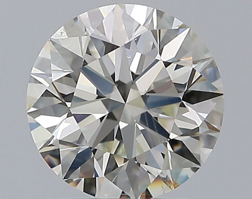 2.01 carat K-SI2 Excellent cut Natūralus Round Deimantas (1)