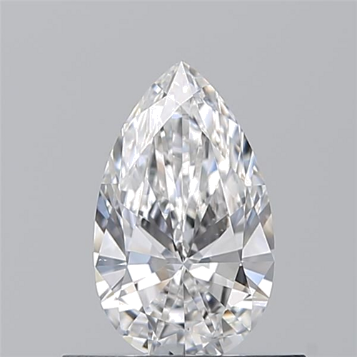 0.52 carat E-VS2 Natūralus Pear Deimantas (1)
