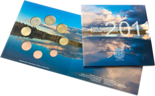 2011 Estonia First Euro coin set (2)