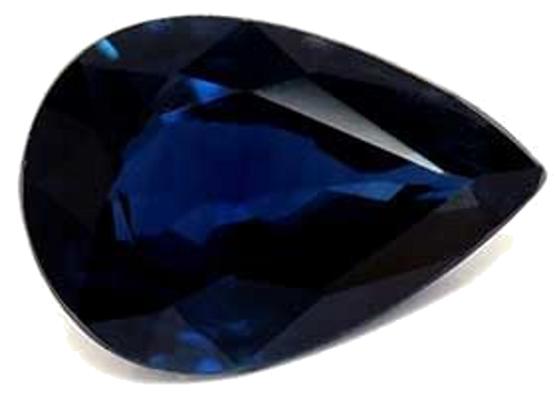 0.42 carat BLUE Pear Safyras (1)