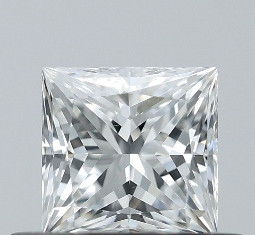 0.46 carat E-VS1 Natūralus Princess Deimantas (1)