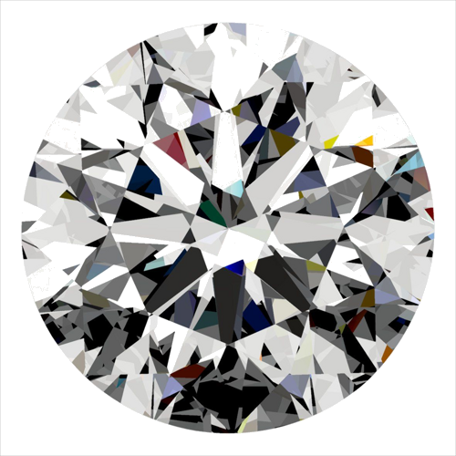 0.3 carat E-VS2 Very Good cut Natūralus Round Deimantas (1)