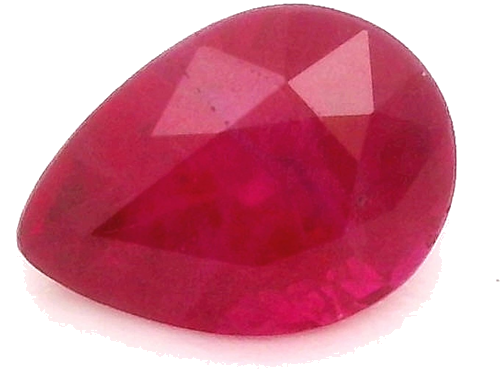 0.68 carat RED Pear Rubinas (1)