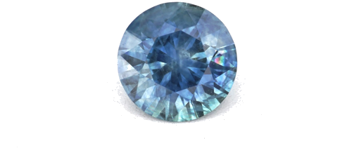0.45 carat BLUE Round Safyras (1)