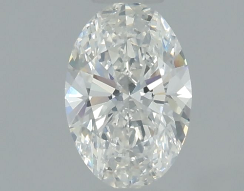 0.53 carat F-SI1 Natūralus Oval Deimantas (1)
