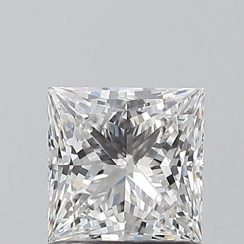 1.0 carat E-VS2 Natūralus Princess Deimantas (1)