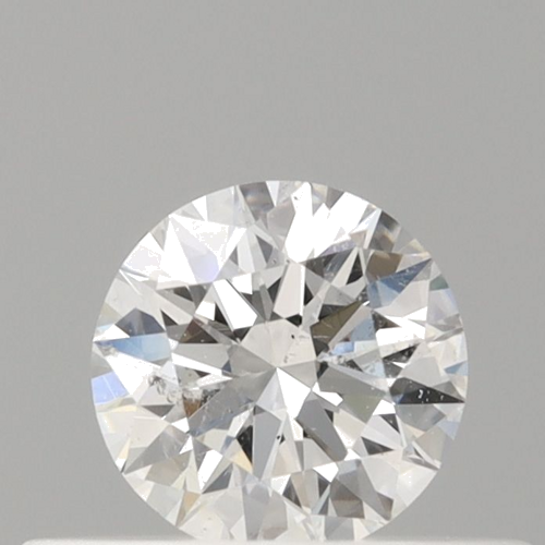 0.32 carat E-SI2 Excellent cut Natūralus Round Deimantas (1)