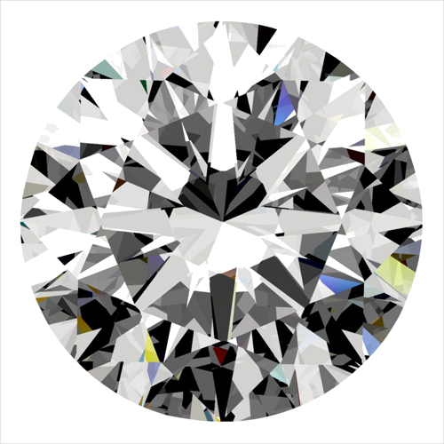 0.3 carat H-VS1 Excellent cut Natūralus Round Deimantas (1)