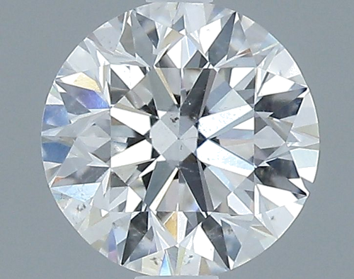 0.57 carat D-SI2 Excellent cut Natūralus Round Deimantas (1)