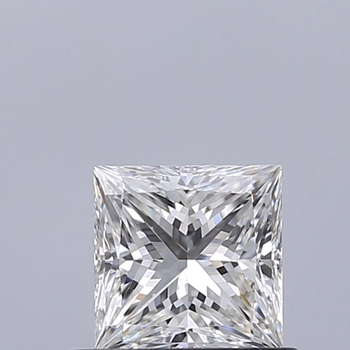 0.61 carat G-VVS1 Natūralus Princess Deimantas (1)