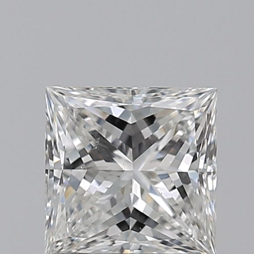 1.0 carat F-VS2 Natūralus Princess Deimantas (1)