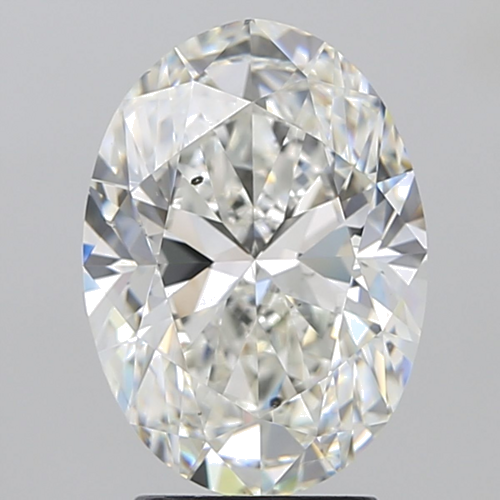 3.5 carat H-SI1 Natūralus Oval Deimantas (1)