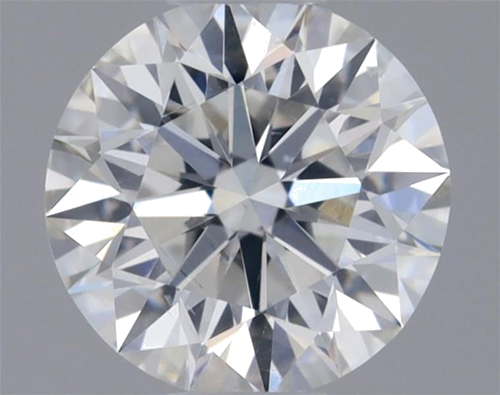 0.41 carat F-SI1 Excellent cut Natūralus Round Deimantas (1)