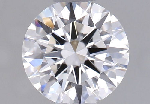 0.55 carat F-VVS1 Excellent cut Natūralus Round Deimantas (1)