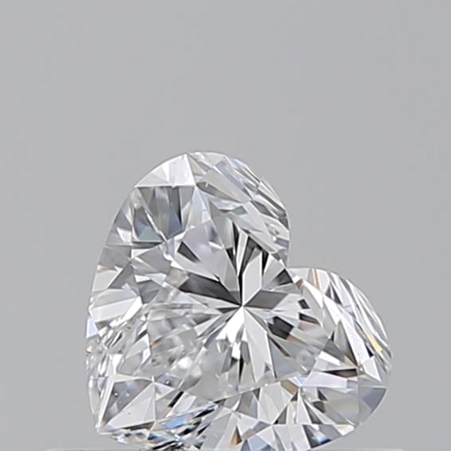 0.5 carat D-SI1 Natūralus Heart Deimantas (1)