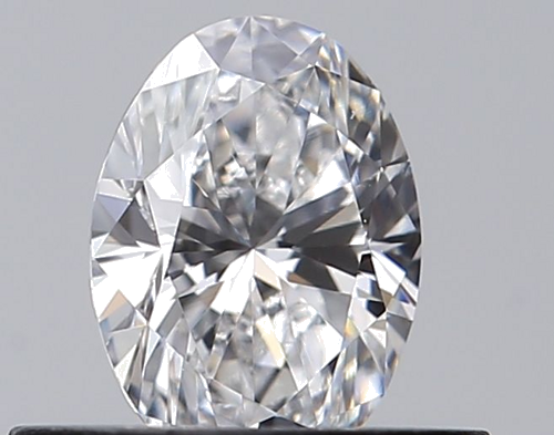 0.41 carat D-VVS2 Natūralus Oval Deimantas (1)