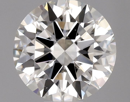 0.5 carat I-VS1 Excellent cut Natūralus Round Deimantas (1)