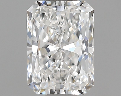 0.63 carat F-VVS2 Natūralus Radiant Deimantas (1)