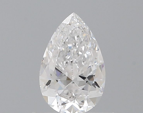 0.41 carat D-VVS1 Natūralus Pear Deimantas (1)