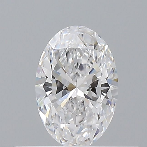 0.3 carat D-VVS2 Natūralus Oval Deimantas (1)