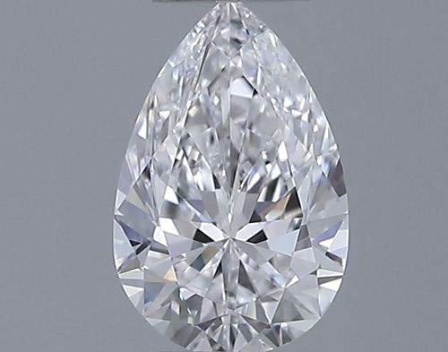 0.7 carat D-VVS2 Natūralus Pear Deimantas (1)