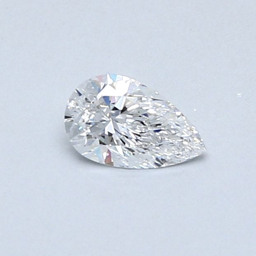 0.3 carat E-VS2 Natūralus Pear Deimantas (1)