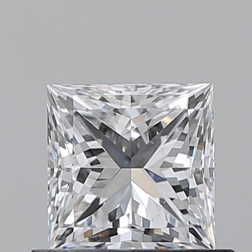 0.7 carat D-SI1 Natūralus Princess Deimantas (1)